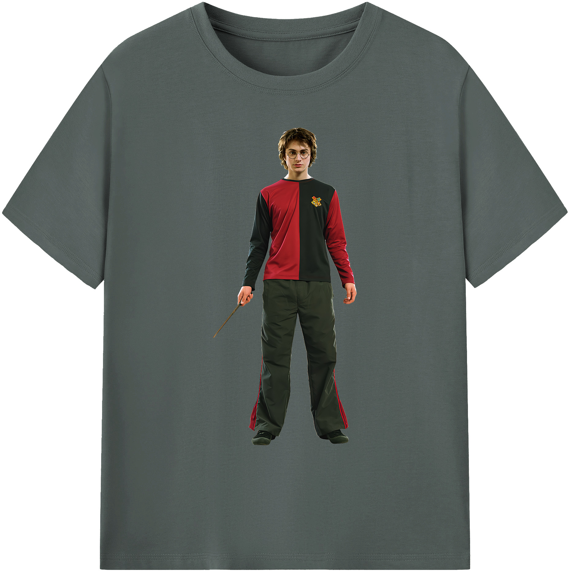 （画像用） Harry Potter ハリー・ポッターシリーズ 綿100％ メンズ半袖Tシャツ｜肌触りやわらか＆通気性